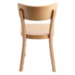 Fameg Plain Side Chairs Natural Beech (Pack of 2) - Image 4