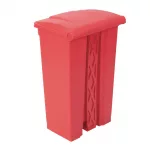 Jantex Kitchen Pedal Bin Red 87Ltr - Image 3