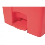 Jantex Kitchen Pedal Bin Red 87Ltr - Image 4