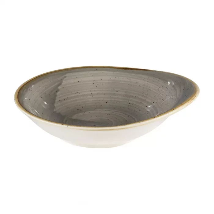 Churchill Stonecast Round Dishes Peppercorn Grey 160mm (Pack of 12) - Image 2
