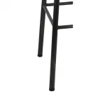 Bolero Cantina High Stools with Wooden Seat Pad Black (Pack of 4) - Image 6