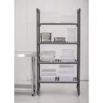 Cambro Camshelving Basics 4 Tier Shelving Starter Unit 1830 x 915 x 540mm - Image 8