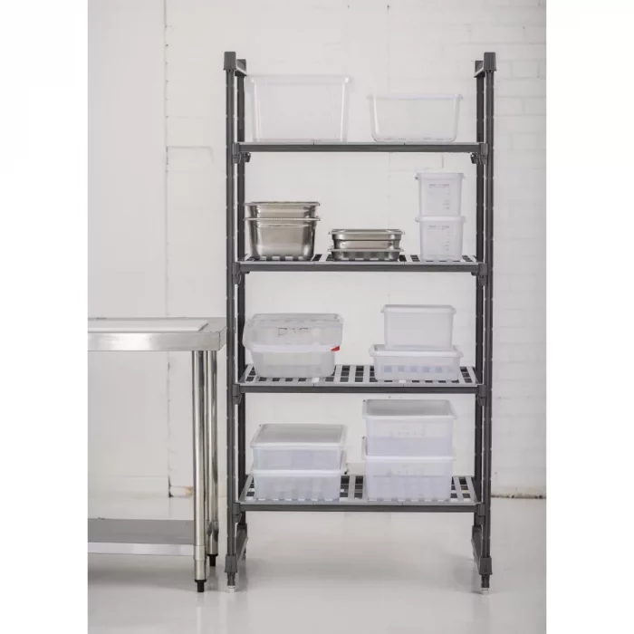 Cambro Camshelving Basics 4 Tier Shelving Starter Unit 1830 x 915 x 540mm - Image 8