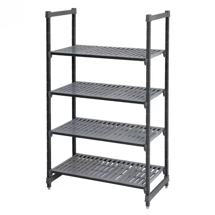 Cambro Camshelving Basics 4 Tier Shelving Starter Unit 1830 x 1070 x 540mm - Image 1