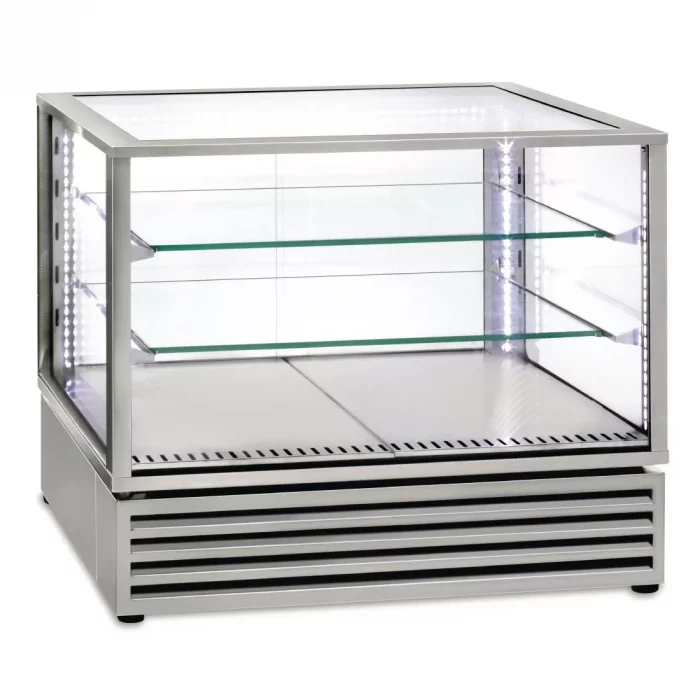Roller Grill Countertop Display Fridge 1/1GN Stainless Steel CD800 I - Image 1