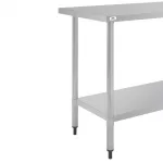 Nisbets Essentials Self Assembly Stainless Steel Table 1200 x 600mm - Image 5