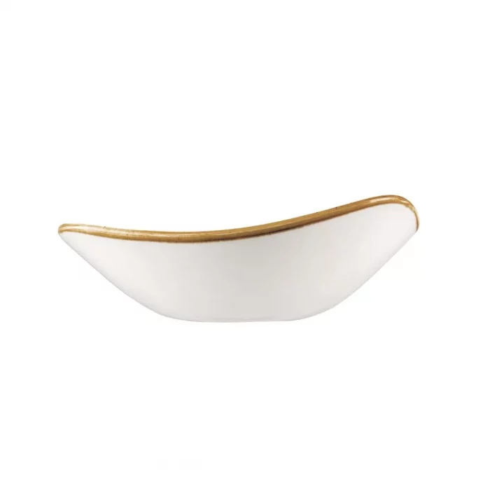 Churchill Stonecast Triangle Bowl Cornflower Blue 235mm (Pack of 12) - Image 2