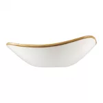 Churchill Stonecast Triangle Bowls Mustard Seed Yellow 229mm - Image 2
