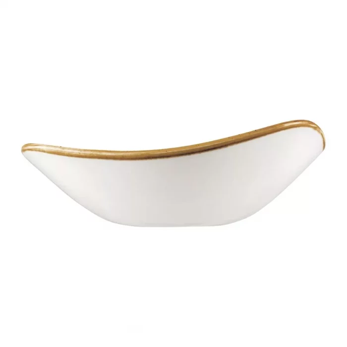 Churchill Stonecast Triangle Bowls Mustard Seed Yellow 229mm - Image 2