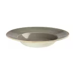 Churchill Stonecast Round Wide Rim Bowls Peppercorn Grey 240mm - Image 2