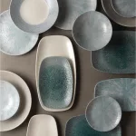 Churchill Stone Coupe Plates Aquamarine 288mm (Pack of 12) - Image 3