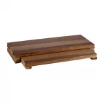 Churchill Alchemy Buffet Wooden Rectangular Presentation Boards 396mm - Image 2