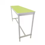 Gopak Enviro Indoor Bright Green Rectangle Poseur Table 1800mm - Image 3