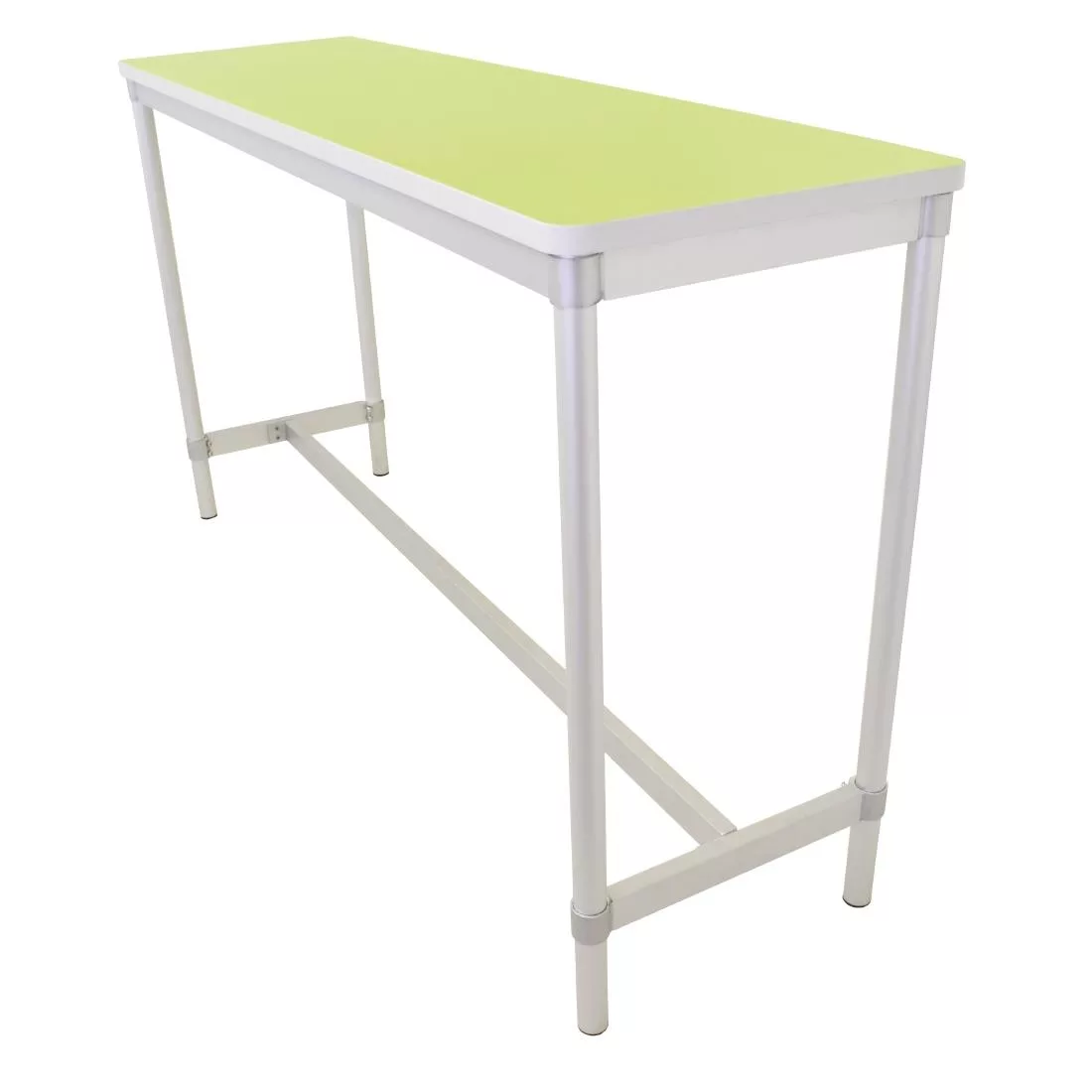 dg131-bg_primary.jpg Gopak Enviro Indoor Bright Green Rectangle Poseur Table 1200mm - Image 1