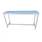 Gopak Enviro Indoor Pastel Blue Rectangle Poseur Table 1200mm - Image 2