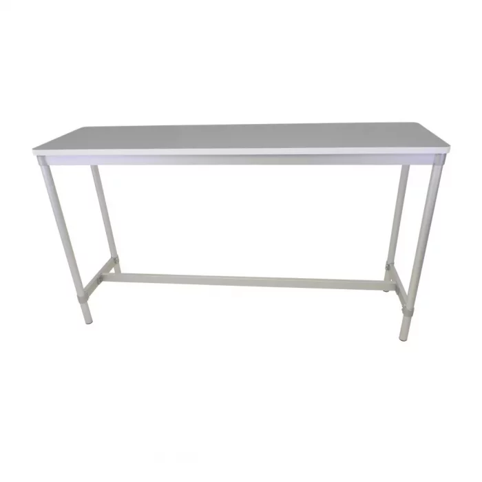 Gopak Enviro Indoor Storm Grey Rectangle Poseur Table 1200mm - Image 2