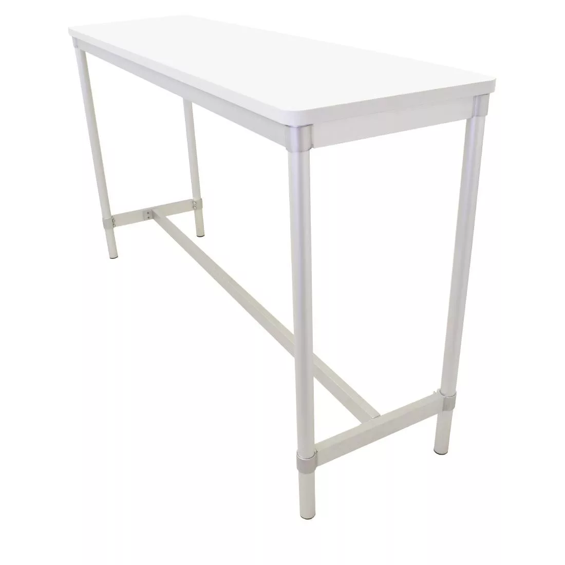 dg131-wh_primary.jpg Gopak Enviro Indoor White Rectangle Poseur Table 1200mm - Image 1