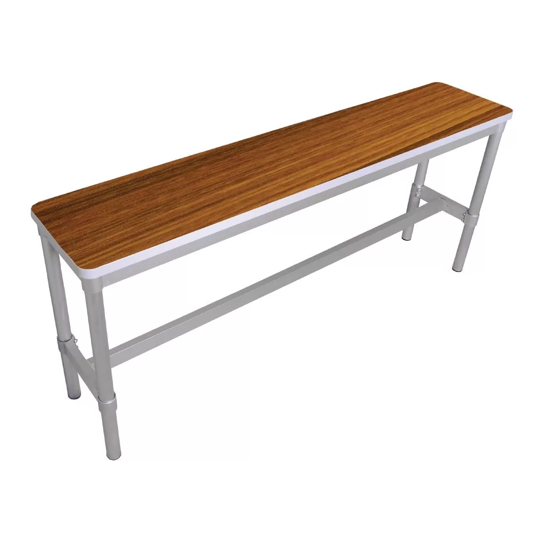 dg132-te_primary.jpg Gopak Enviro Indoor Teak Effect High Bench 1600mm - Image 1