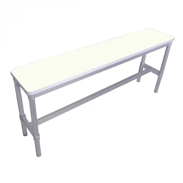Gopak Enviro Indoor White High Bench 1600mm - Image 1