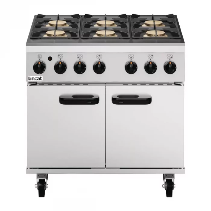 Lincat Phoenix Natural Gas 6 Burner Oven Range PHGR01/N - Image 2