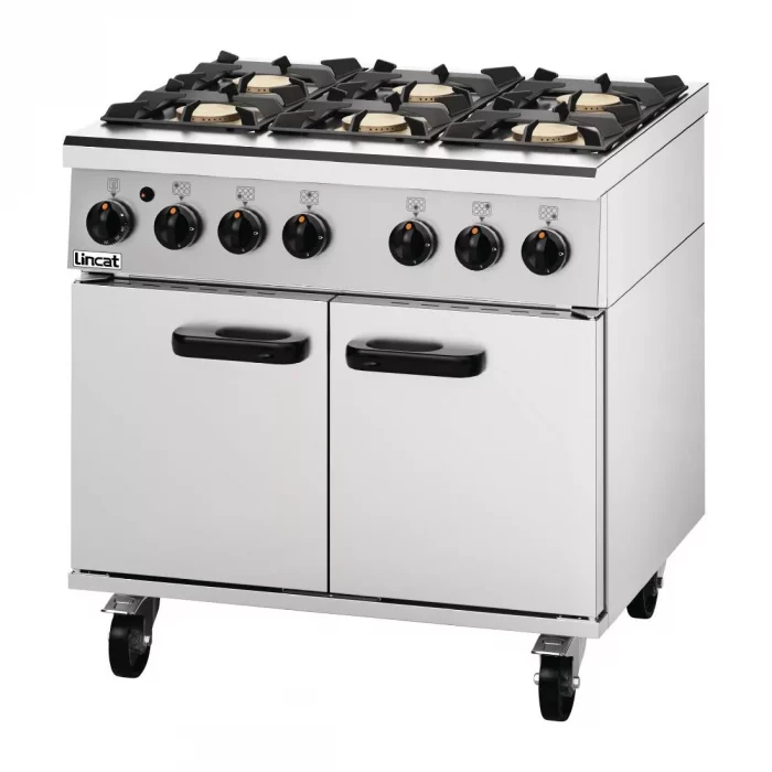 Lincat Phoenix Natural Gas 6 Burner Oven Range PHGR01/N - Image 3