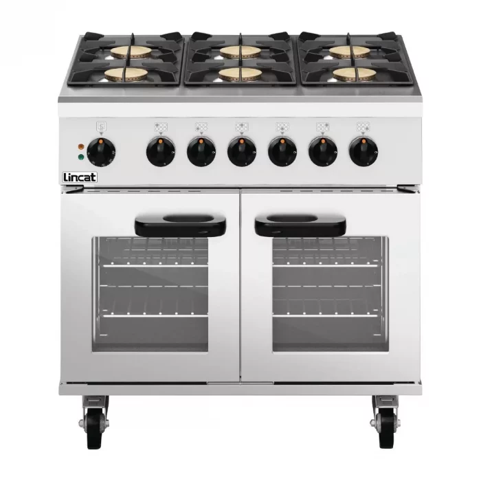 Lincat Phoenix Propane Gas Dual Fuel Oven Range 6 Burners PHDR01/P - Image 2