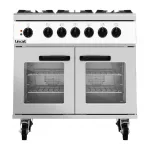 Lincat Phoenix Propane Gas Dual Fuel Oven Range 6 Burners PHDR01/P - Image 4
