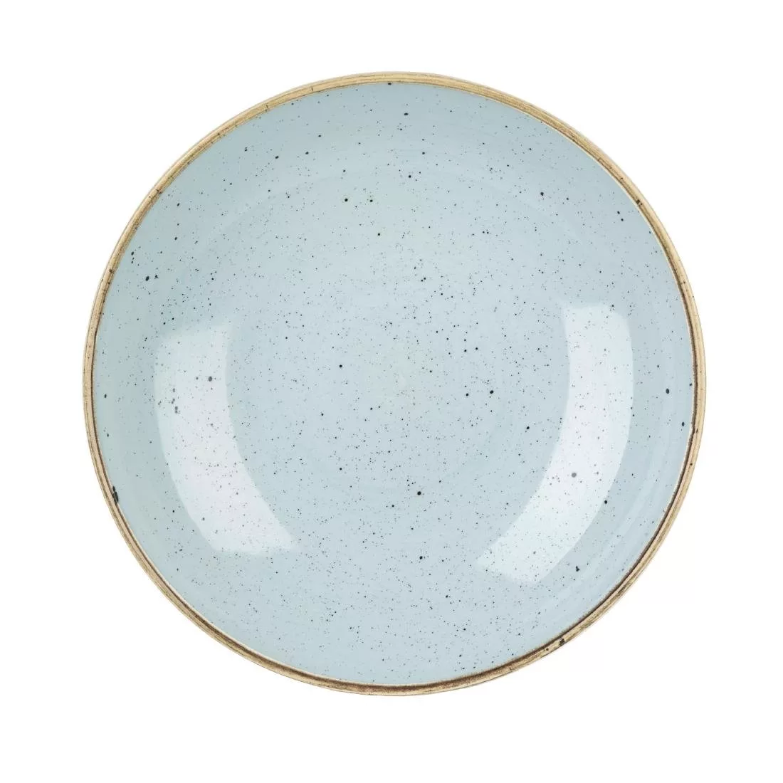 dk504_crockery.jpg Churchill Stonecast Round Coupe Bowl Duck Egg Blue 220mm (Pack of 12) - Image 1