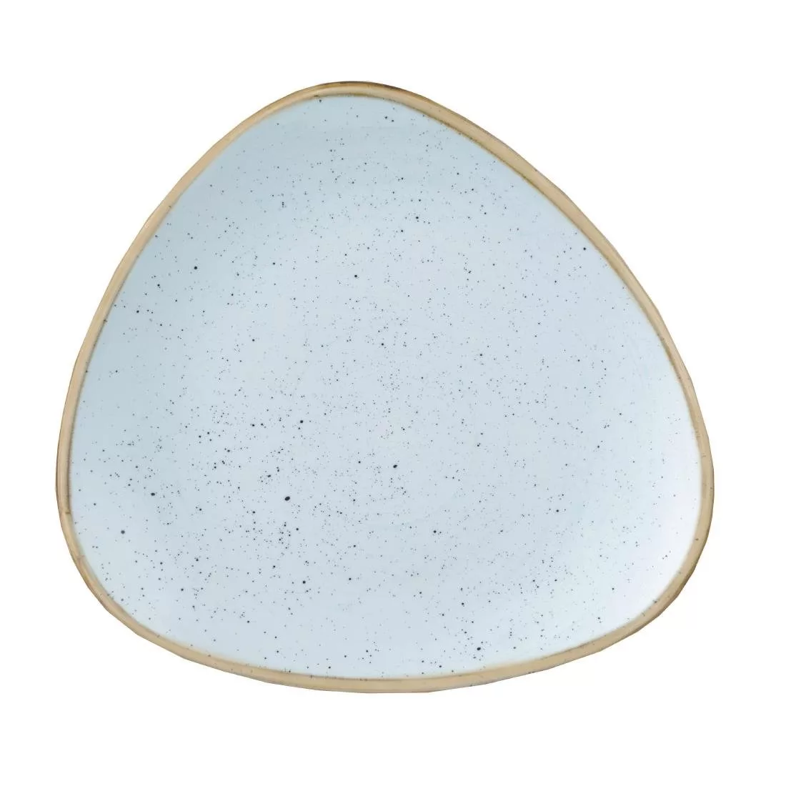 dk506_crockery.jpg Churchill Stonecast Round Plate Duck Egg Blue 315mm (Pack of 6) - Image 1