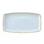 Churchill Stonecast Rectangular Plate Duck Egg Blue 210mm (Pack of 6)