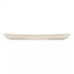 Churchill Stonecast Rectangular Plate Barley White 350 x 185mm - Image 2