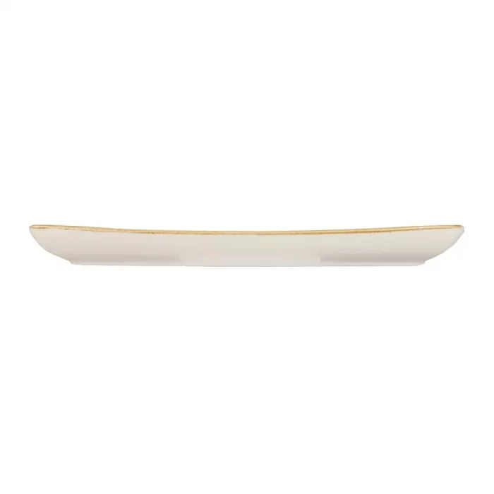 Churchill Stonecast Rectangular Plate Barley White 295 x 150mm - Image 2