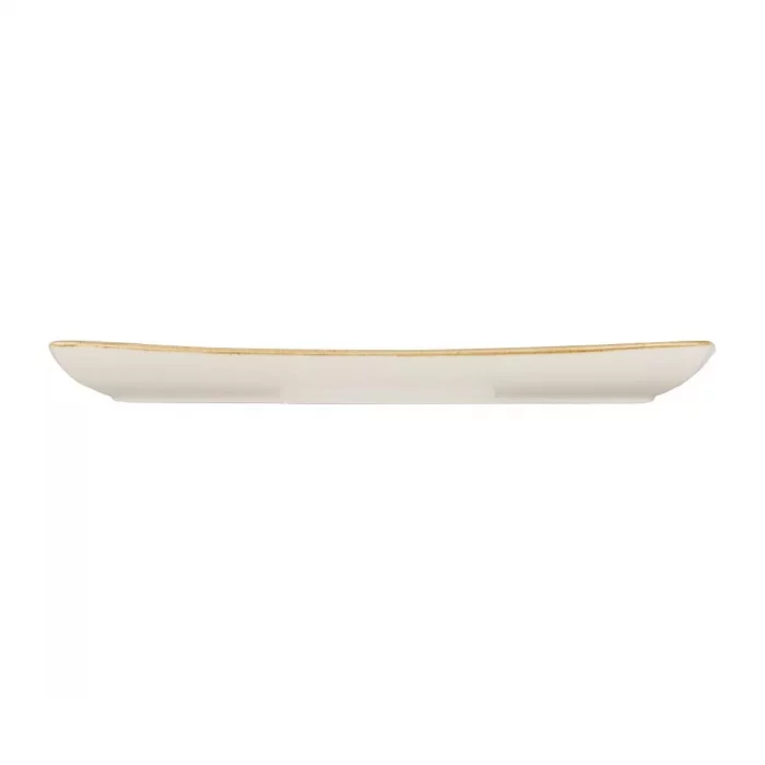 Churchill Stonecast Rectangular Plate Spiced Orange 295 x 150mm - Image 2