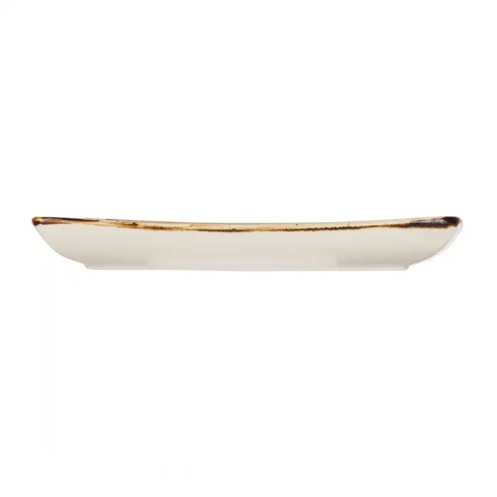 Churchill Stonecast Deep Square Plate Spiced Orange 260mm (Pack of 6) - Image 2