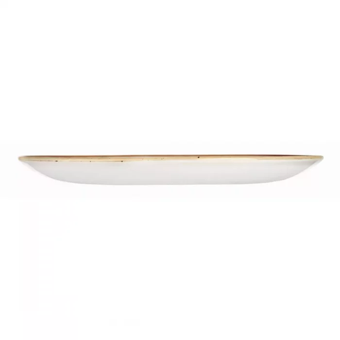 Churchill Stonecast Round Coupe Plate Peppercorn Grey 200mm - Image 2