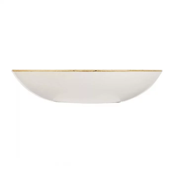 Churchill Stonecast Round Coupe Bowl Peppercorn Grey 200mm - Image 2