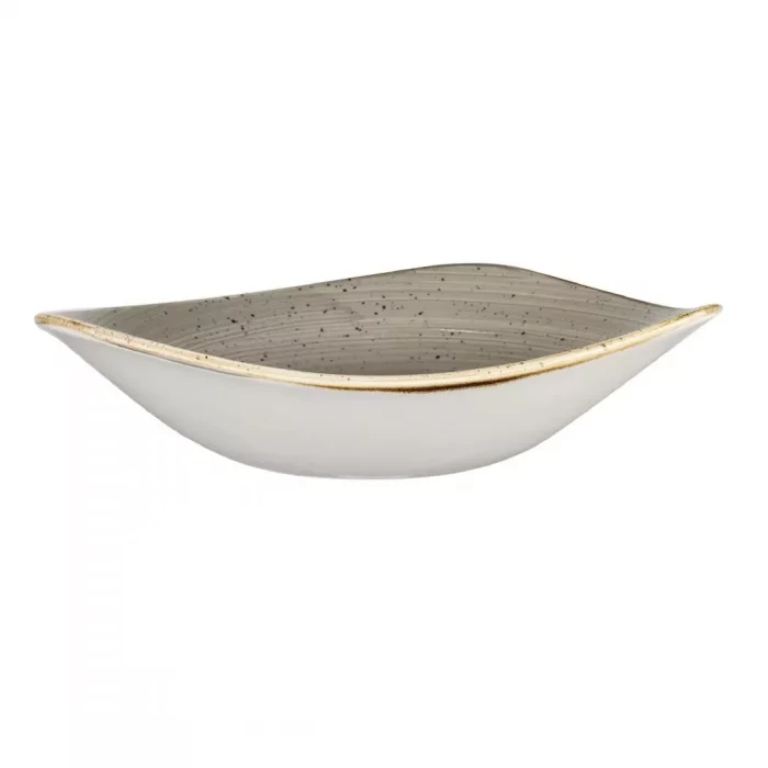 Churchill Stonecast Round Bowl Peppercorn Grey 250mm (Pack of 12) - Image 3