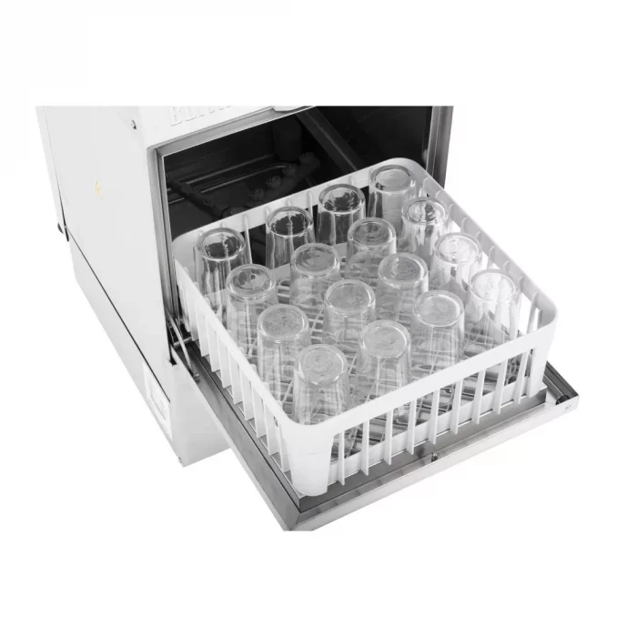 Buffalo Digital Undercounter Glass Washer with Drain Pump 400mm Basket 2.9kW - Image 14