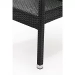 Bolero PE Wicker Armchairs Charcoal (Pack of 4) - Image 4