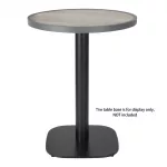 Bolero Fibre Glass Round Table Top Wood Effect 580mm - Image 5