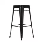 Bolero Bistro Steel High Stool Black (Pack of 4) - Image 18