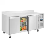 Polar U-Series Triple Door Counter Freezer with Upstand 417Ltr - Image 3