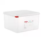 Araven Polypropylene 2/3 Gastronorm Food Storage Container 19Ltr (Pack of 4)