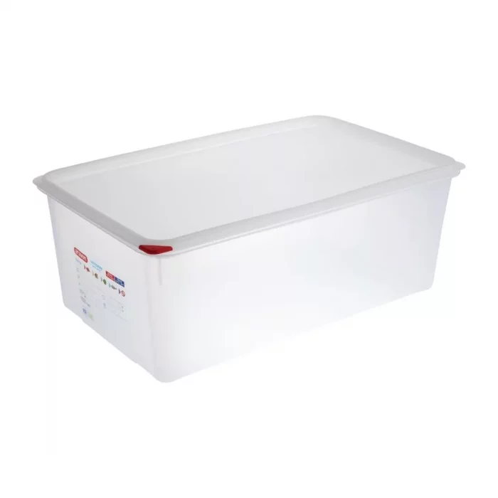 Araven Polypropylene 1/1 Gastronorm Food Storage Box 28Ltr (Pack of 4) - Image 1
