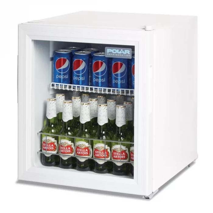 Polar C-Series Countertop Display Fridge 46Ltr White - Image 9