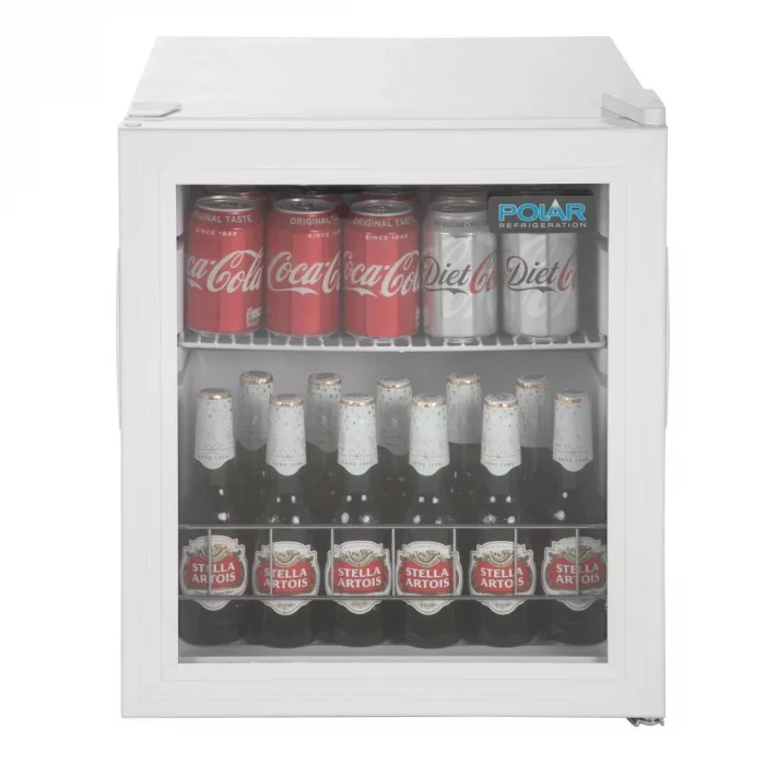 Polar C-Series Countertop Display Fridge 46Ltr White - Image 5
