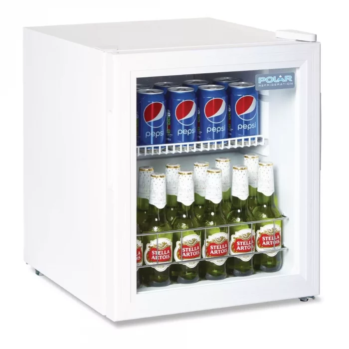 Polar C-Series Countertop Display Fridge 46Ltr White - Image 11