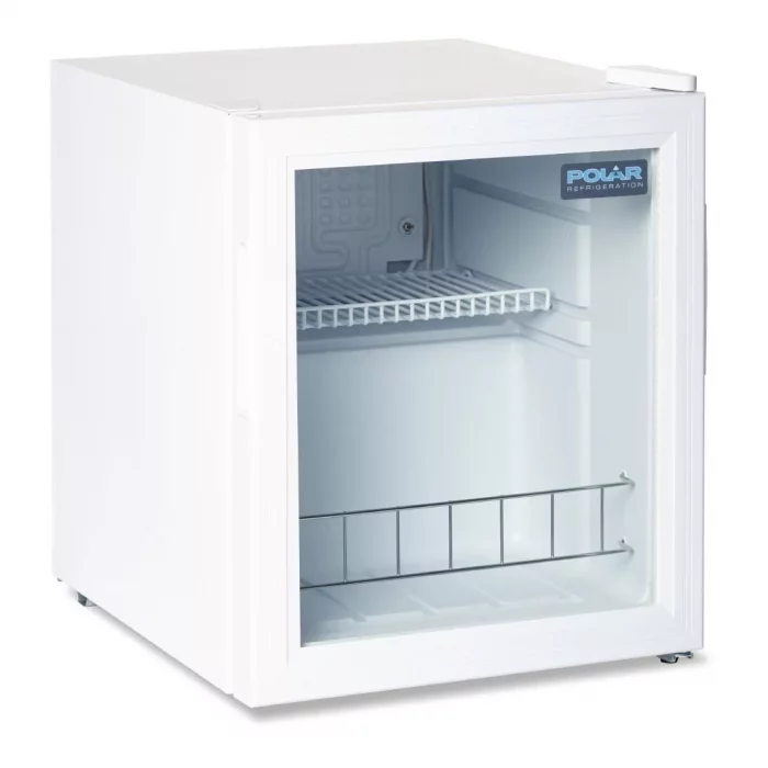 Polar C-Series Countertop Display Fridge 46Ltr White - Image 1
