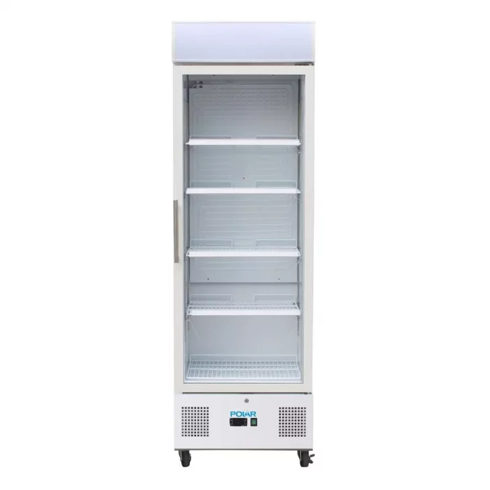 Polar G-Series Upright Display Fridge 368Ltr White - Image 2