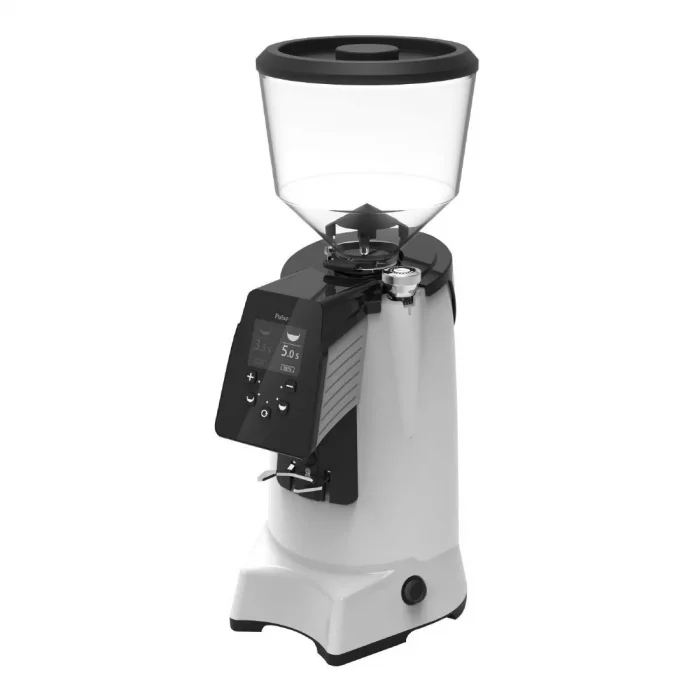 Crem Pulse 75 On Demand High Speed Coffee Grinder White - Image 1